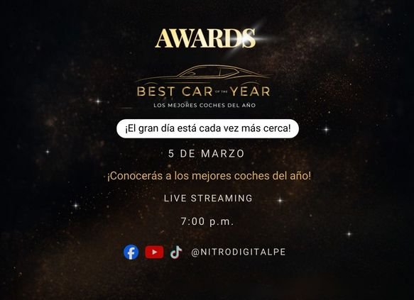 Best Car of the Year 2026: finalizó la votación y los ganadores del Mejor Coche del Año, se anunciarán el 5 de marzo