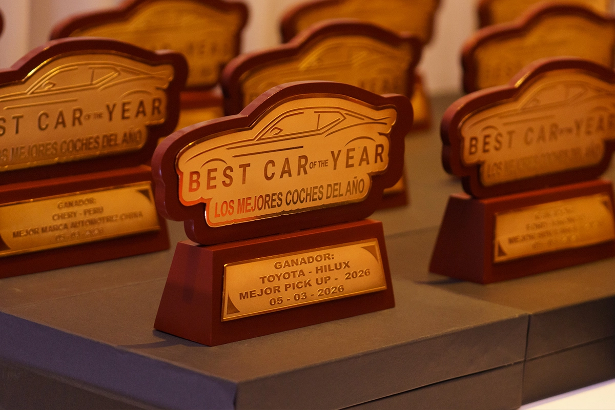 Trofeos Best Car Of The Year 2026